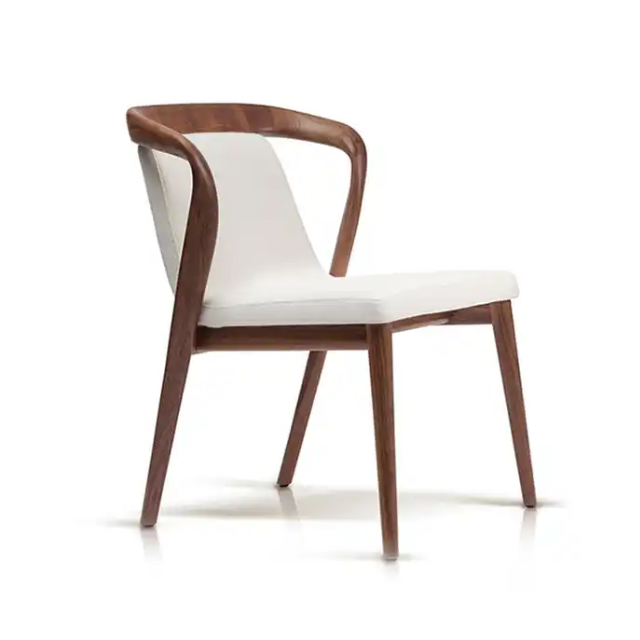 Teak Solid Wood Nordic Chair Italian Solid Wood Dining and Restaurant Chairs For Living Room Wholesale Price