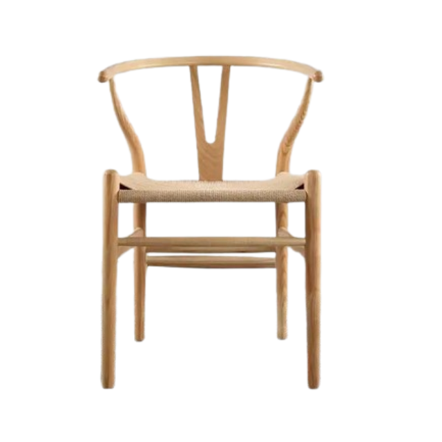 High Quality Wholesale Price Hans Wegner Y Chair Dining Wooden Chair For Hotel Restaurant and Dining Room With Fabric