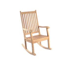 Outdoor Rocking Swing Chair Wooden Material High Quality Furniture Made In Indonesia Jepara