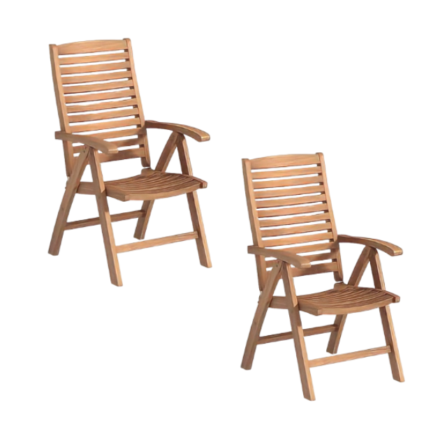 Eco-Friendly Wooden Teak Garden Chair Folding Chair for Outdoor Furniture Foldable Chair Direct Factory From Indonesia