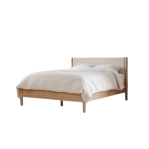 High Quality Product Queen And King Size Bed For Bedroom Furniture Super Comfortable Natural Wooden Bed