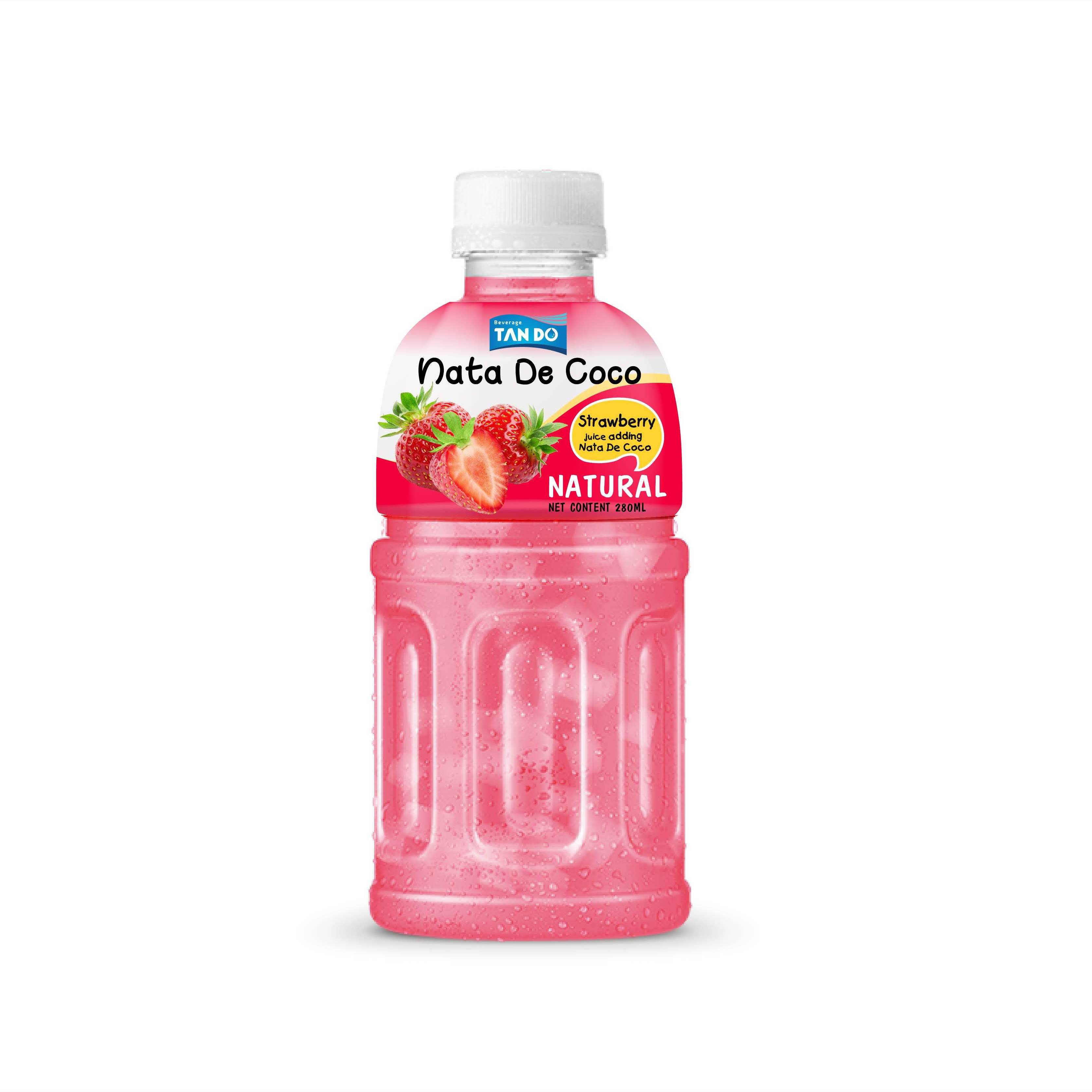 Nata de coco  Drink Jolly Jolly Great taste in 320ml PET bottle - Private label - Free Sample - Free Design Viet Nam Supplier