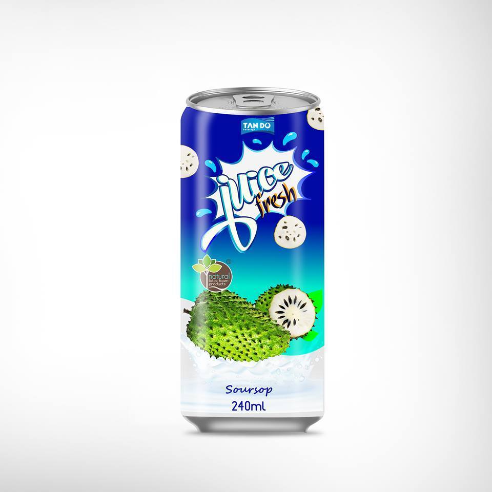 Sugar cane juice 100% fresh in aluminum can for customer brand name