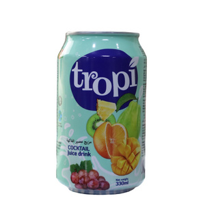 Tan Do Fruit Juice  drinks Mango Pineapple Soursop in Can Orange Vietnam Guava Tropical