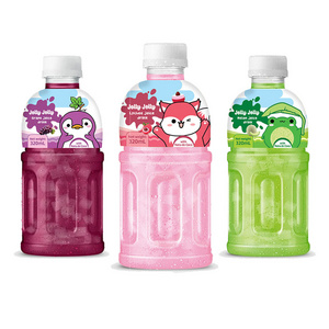 Jolly Jolly Nata De Coco in 320ml PET bottle from Vietnam with many flavors - Free Design - Free Sample - Cheap price