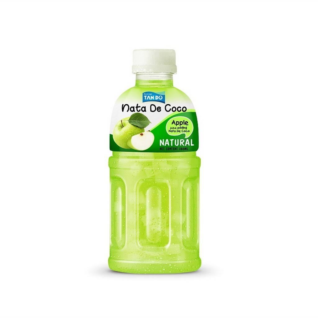 Nata de coco  Drink Jolly Jolly Great taste in 320ml PET bottle - Private label - Free Sample - Free Design Viet Nam Supplier