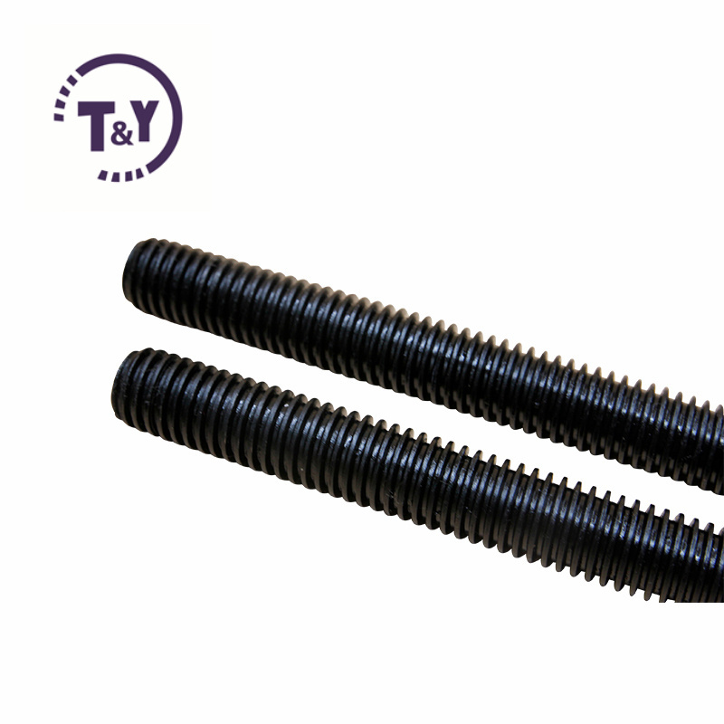 M10 m12 Din 975 grade 8 standard metric all thread studs steel bar full coarse ready threaded rod