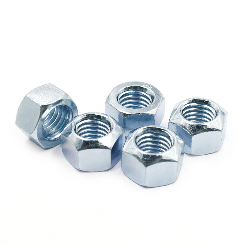 DIN980V ISO7042 Carbon Steel Galvanized All-Metal Prevailing Torque oval end face Self Lock hex Nuts