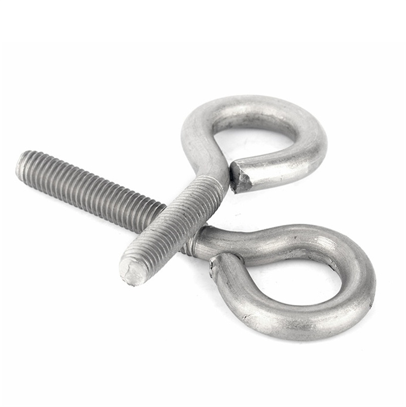 Din580 galvanized high strength ball head hook ring screw c15 anti-rust lifting swivel eye bolt