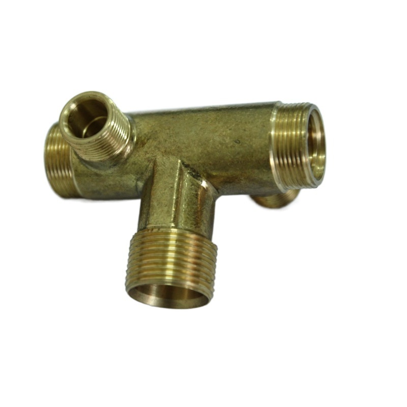 Custom water pipe brass nuts hose connector hose threaded fitting for firefighting equipment