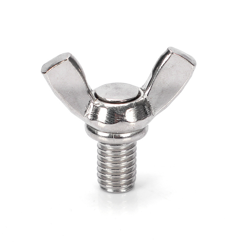 High Strength stainless steel Full Thread Thumb Screws Butterfly Y-Type toggle Wing Screws Bolt