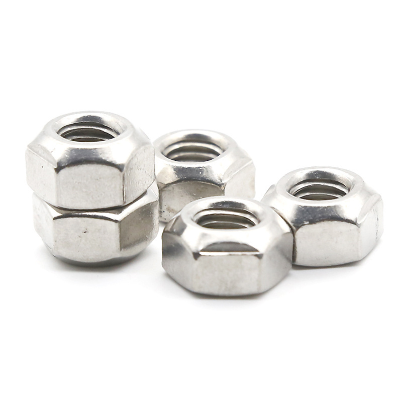 DIN980V ISO7042 Carbon Steel Galvanized All-Metal Prevailing Torque oval end face Self Lock hex Nuts