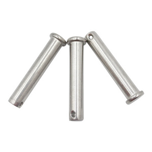 304 Stainless Steel Positioning cylindrical clevis bolt suspension flat head cylindrical shaft pins