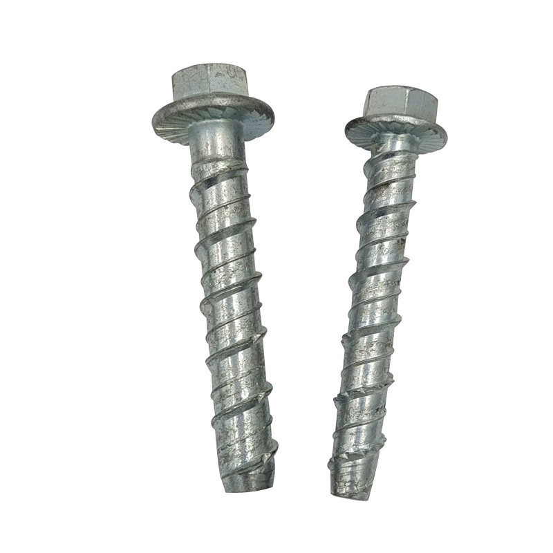 Carbon Steel Flange Galvanized Washer Head Fix Bolt Expansion Anchor Self Drilling Concrete Screw