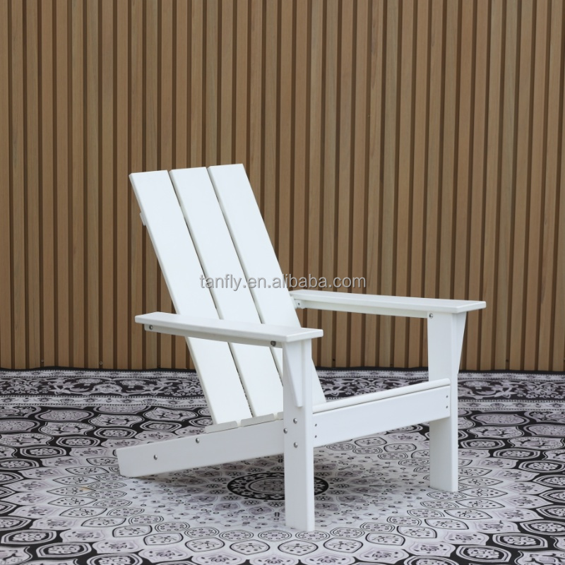 Patio Outdoor Garden Plastic Furniture Adirondack Chair HDPE All Weather Adirondack Chair with Table