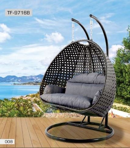 Rattan wicker Garden Outdoor Furniture Hammock Egg Hanging Patio Swing Chair