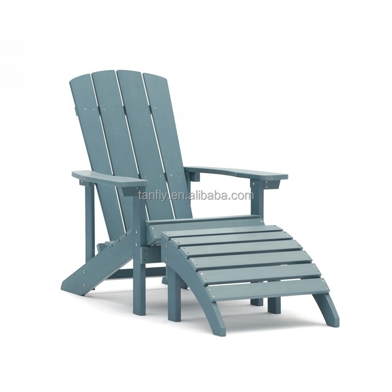 High Quality Waterproof Outdoor Garden Patio Beach Classic Folding Lounge Hard Plastic Adirondack Chairs