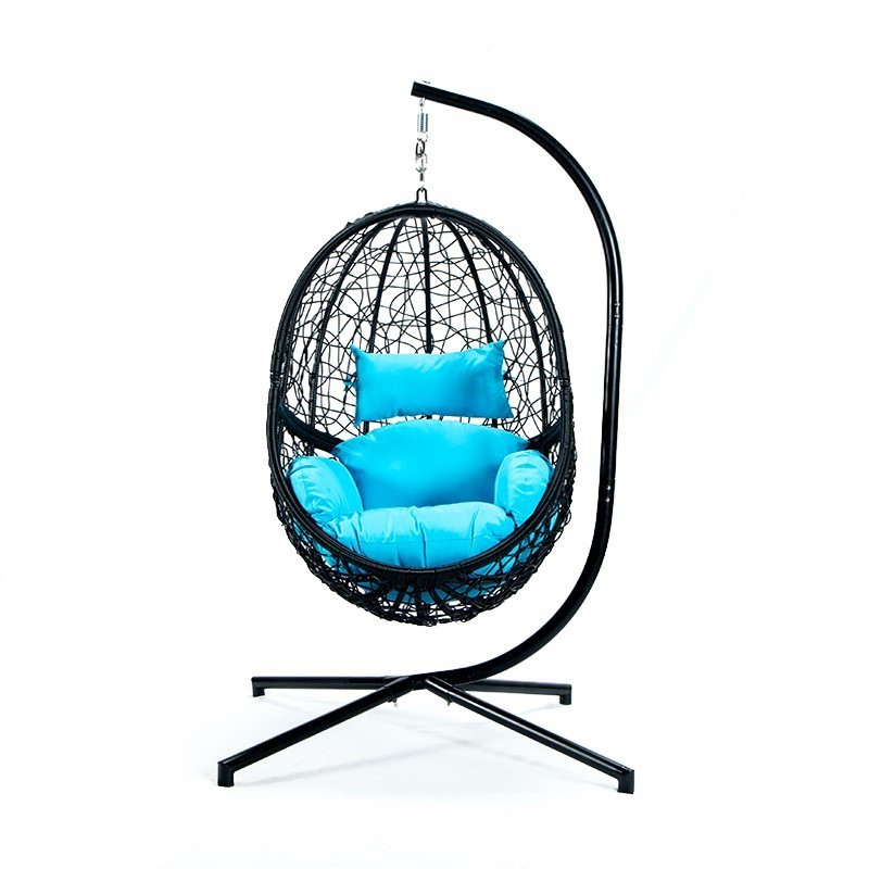 Patio Swing Rattan Hanging Swing Egg Chair for Living Room