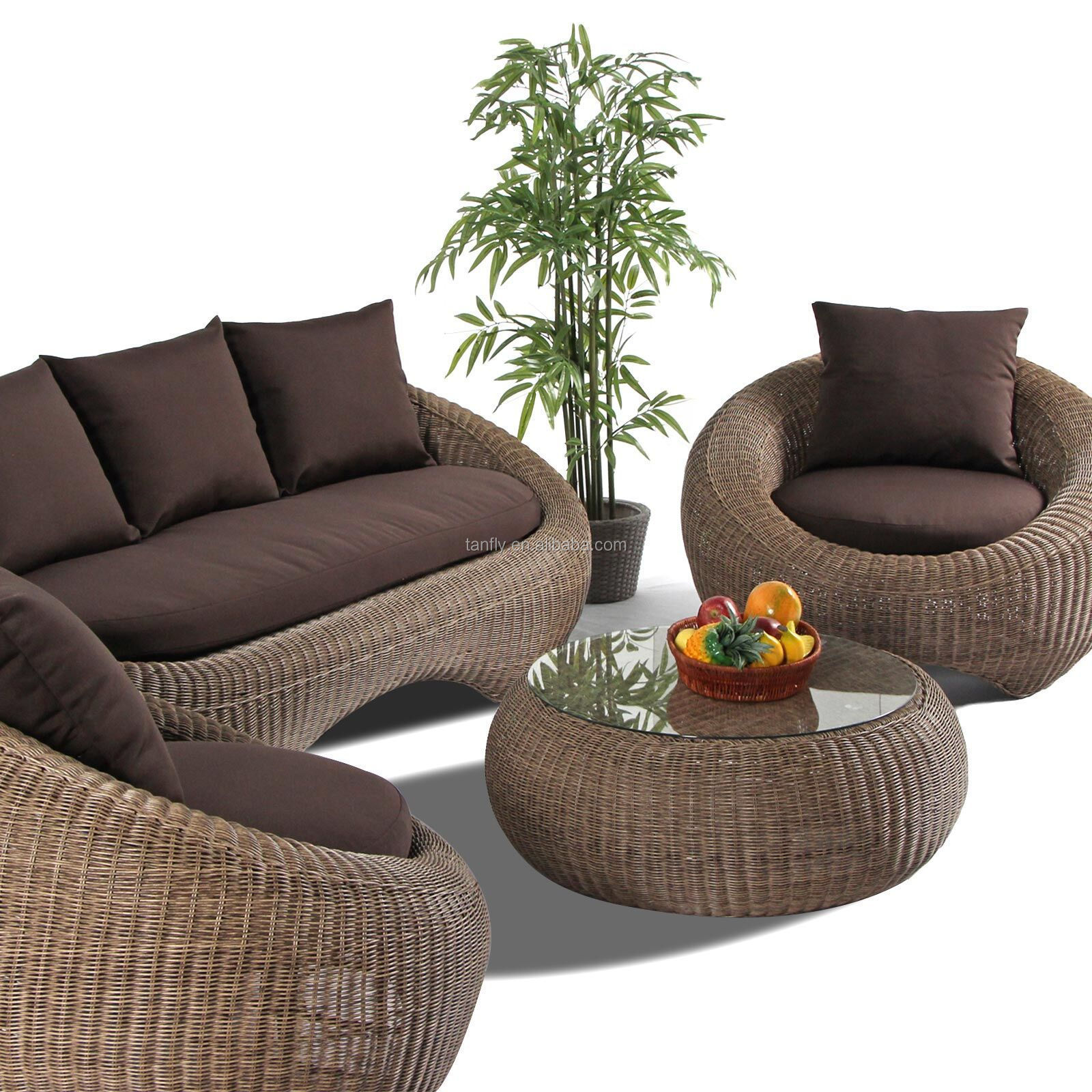 Trade Assurance Hot Sale Exclusive Outdoor Rattan patio sofa set furniture