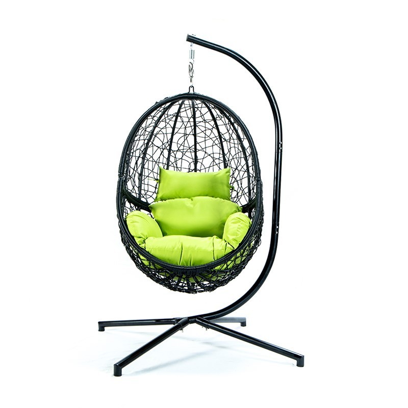 Patio Swing Rattan Hanging Swing Egg Chair for Living Room