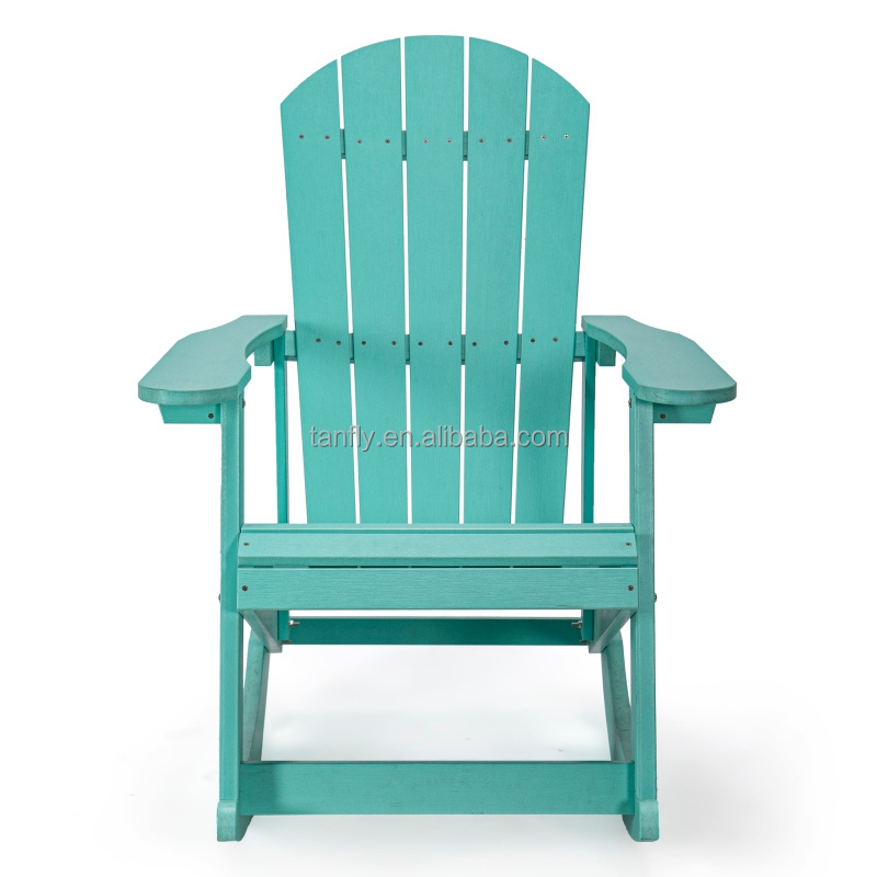 Outdoor Waterproof Hdpe Adirondack Chair Modern Plastic Wood Adirondack Chair Hdpe Resin Folding