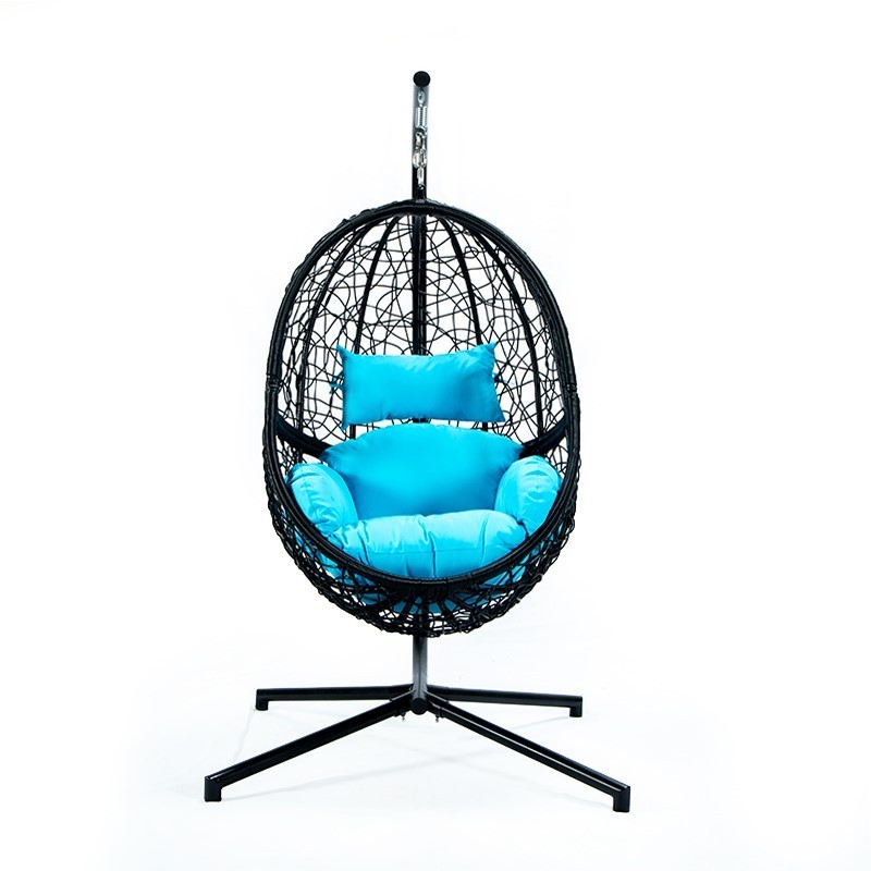 Patio Swing Rattan Hanging Swing Egg Chair for Living Room