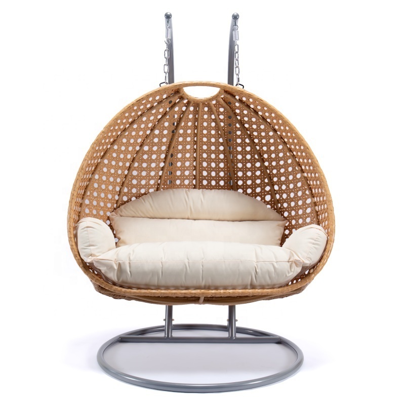 High Quality Outdoor Rattan Egg Chair Garden Furniture Patio Swing Chair Out door Indoor balcony with Stand