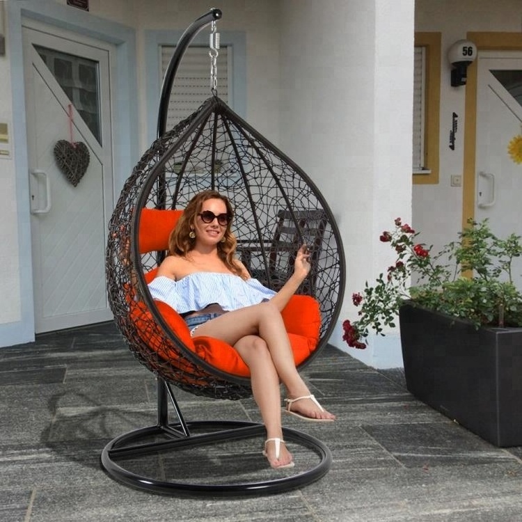 metal outdoor Steel Garden swings for adults