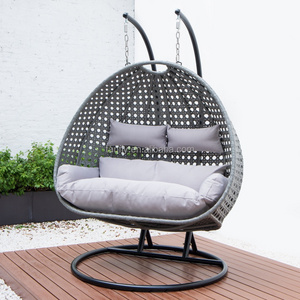 Metal Outdoor Furniture Patio Hanging Swings Chair Egg Swing Chair Indoor and Outdoor Balcony