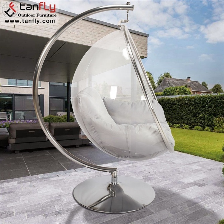 Standing Egg Hanging Ball Chair Indoor Swing Hanging Bubble Chair