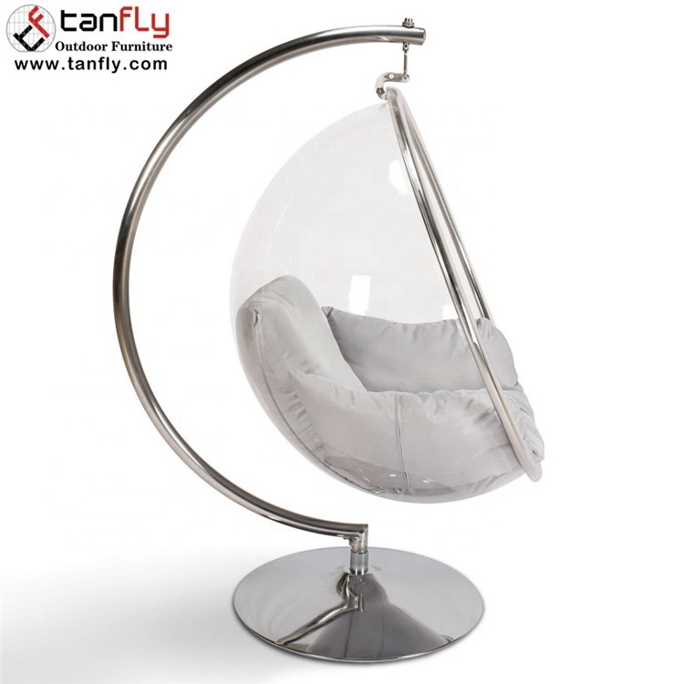 Standing Egg Hanging Ball Chair Indoor Swing Hanging Bubble Chair