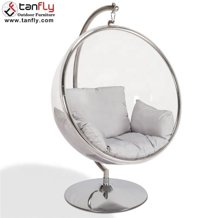 Standing Egg Hanging Ball Chair Indoor Swing Hanging Bubble Chair