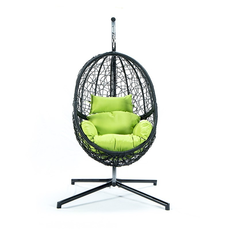 Patio Swing Rattan Hanging Swing Egg Chair for Living Room