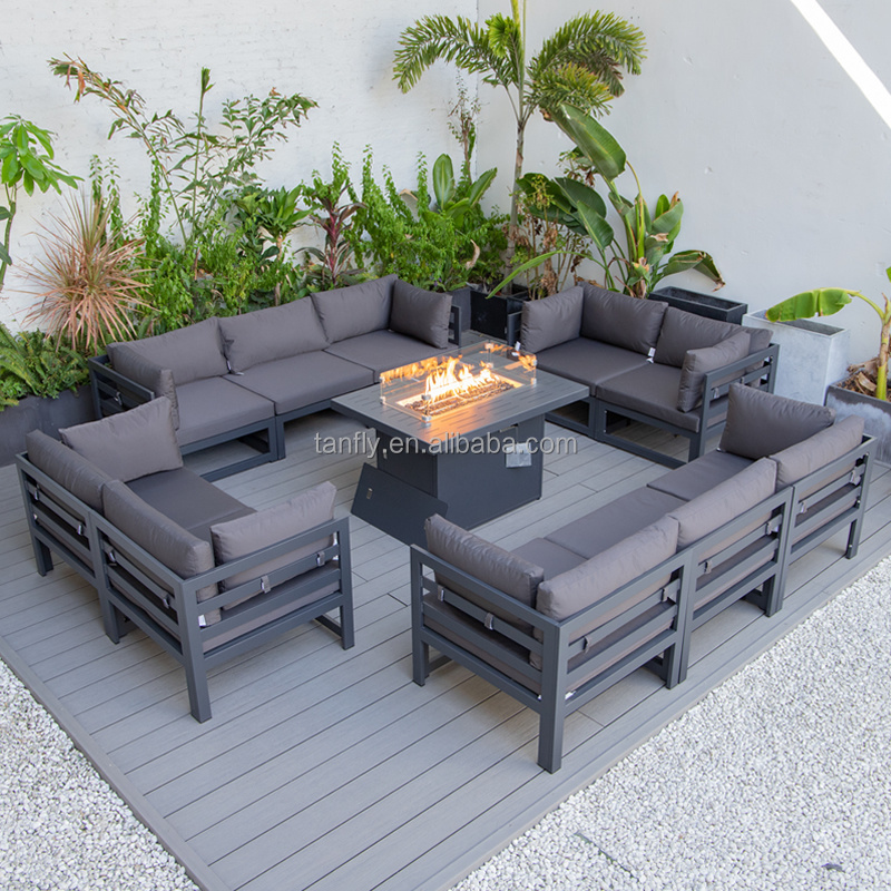 Outdoor Patio Bar Furniture Rattan Wicker Furniture Modern Hotel Furniture Garden Sofa Set