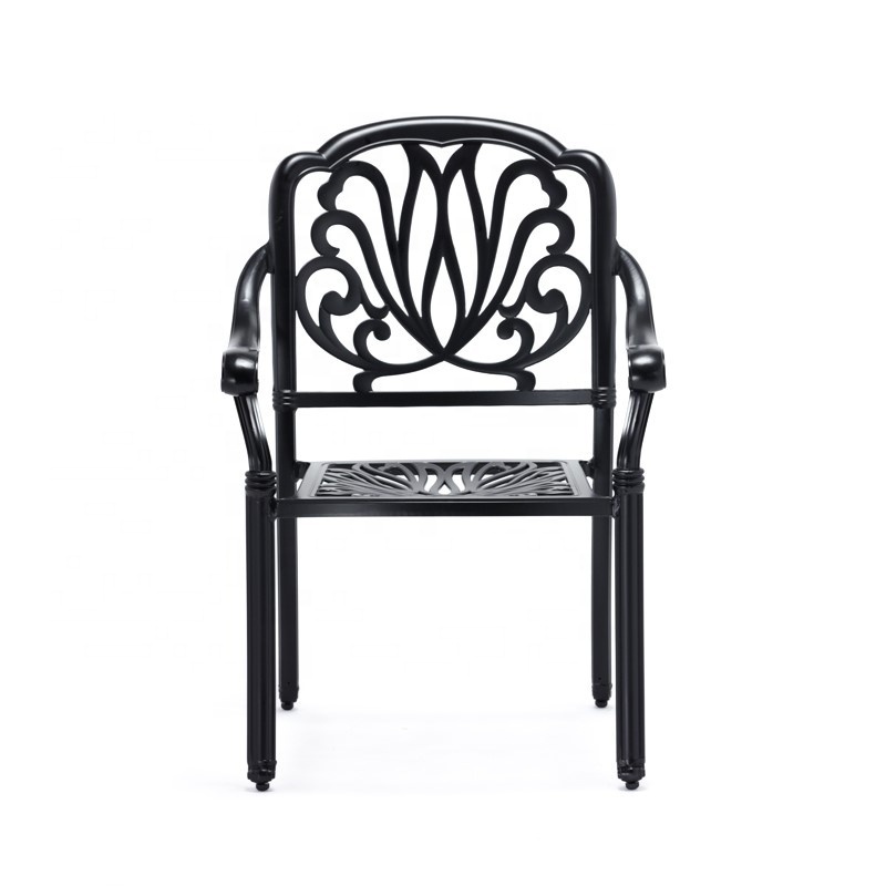 Cast iron and aluminium garden bistro set Outdoor Patio Table and Chair