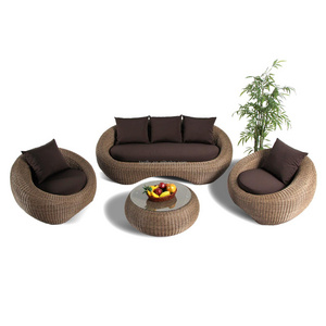 Trade Assurance Hot Sale Exclusive Outdoor Rattan patio sofa set furniture