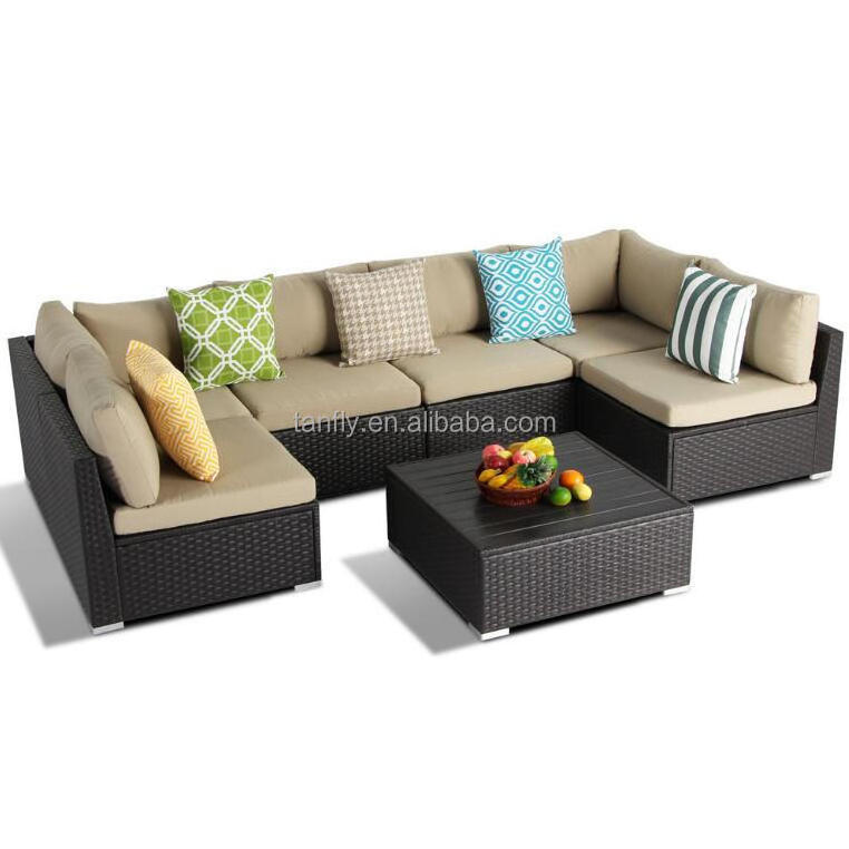 Trade Assurance Hot Sale Exclusive Outdoor Poly Rattan patio furniture