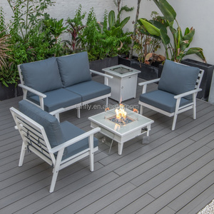 Outdoor Patio Bar Furniture Rattan Wicker Furniture Modern Hotel Furniture Garden Sofa Set