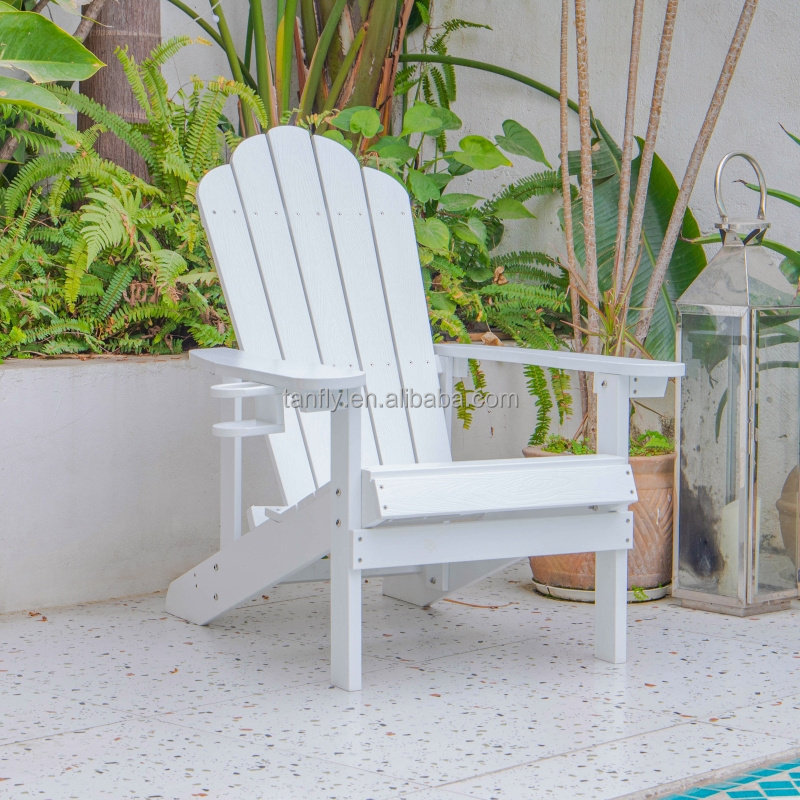 High Quality Waterproof Outdoor Garden Foldable Plastic Resin Adirondack Folding Chair