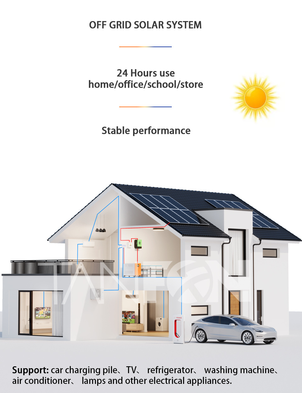 renewable energy products solar led lighting system for home 1kw maglev solar energy system home solar system