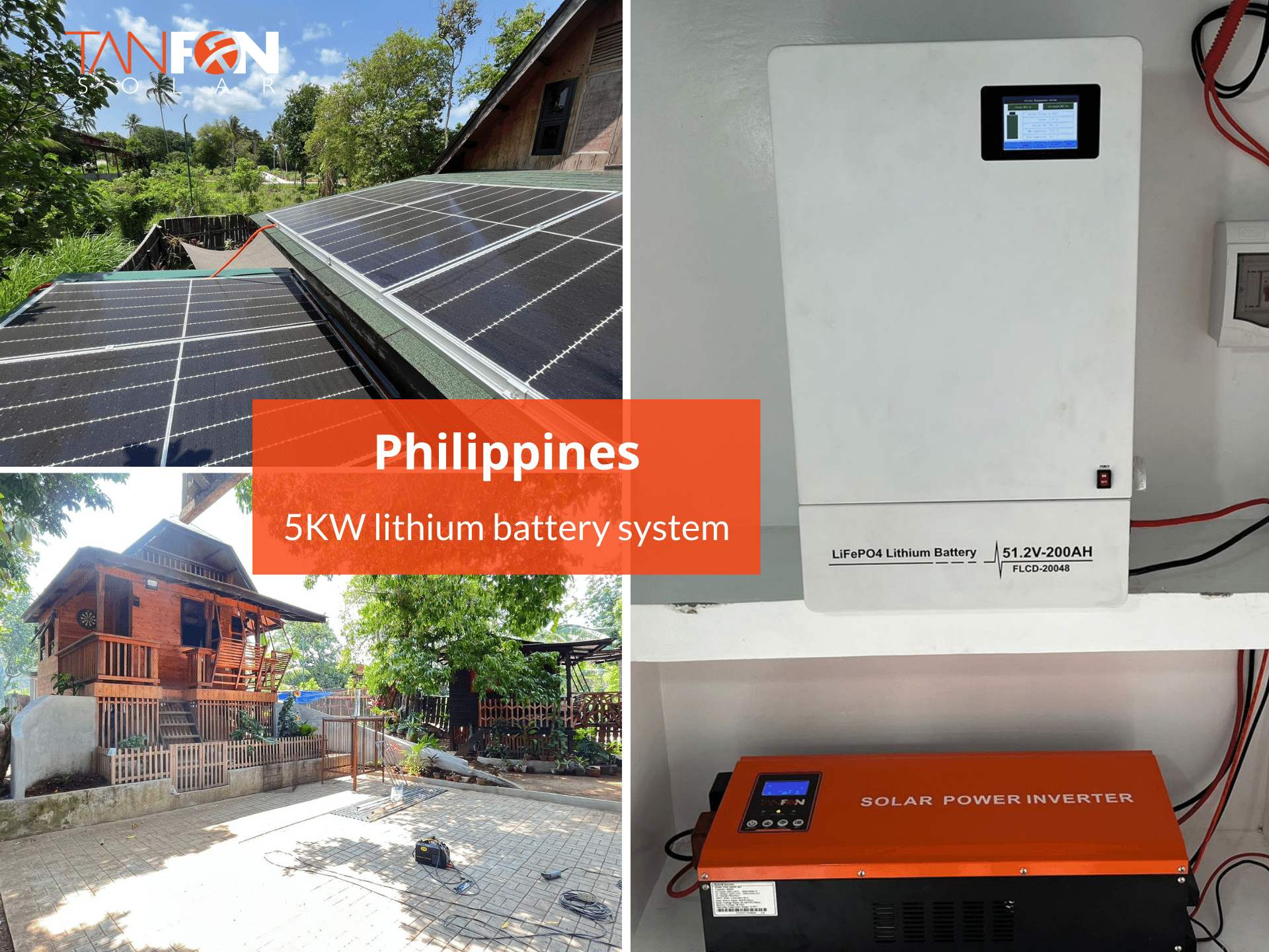 6KW 8KW 10KW tanfon buy solar energy systems for home kit panouri fotovoltaice 5kw off grid solar panel system