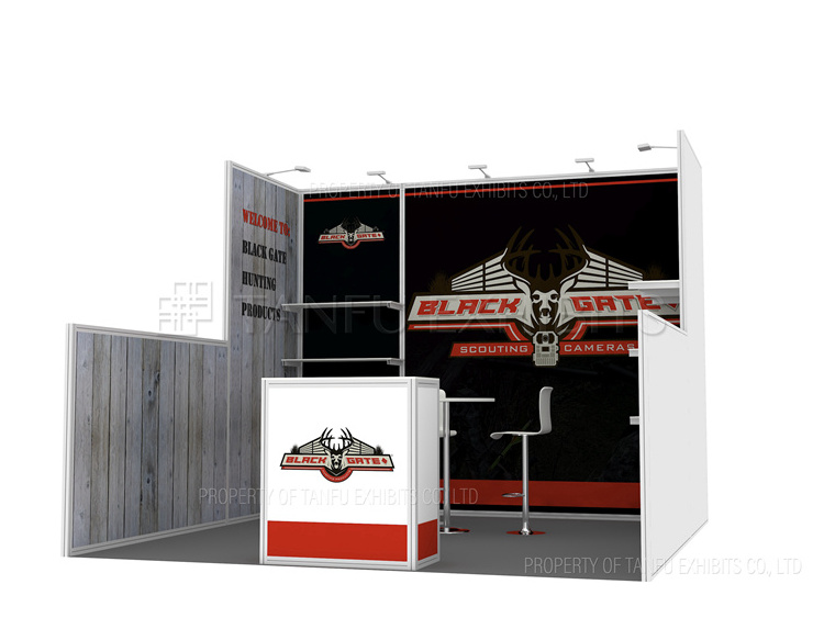 3x3 Aluminum Exhibition Booth