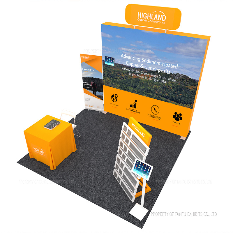 3x3 Exhibition Pop Up Display Booth for Expo Show