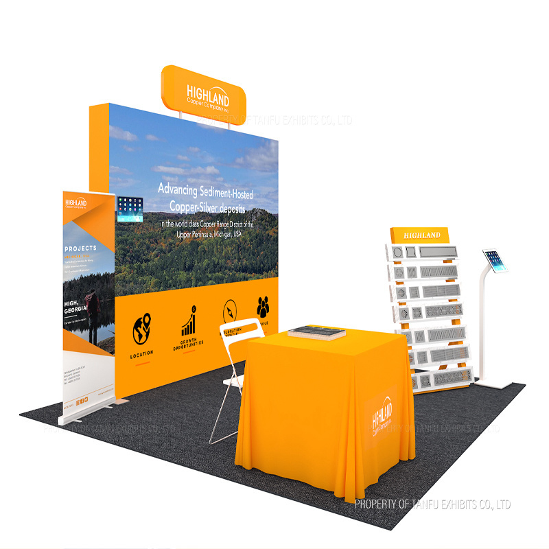 3x3 Exhibition Pop Up Display Booth for Expo Show