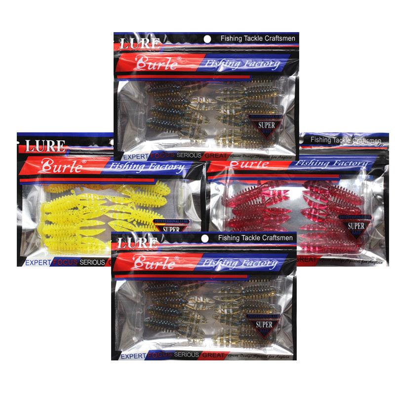 T-bait cheap  PVC material mandarin fish and perch bait soft attractive bait lure fishing