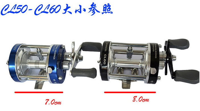 CL25 CL30 CL40 CL50 CL60 CL70 CL80 CL90 Baitcasting reel Fishing Reel Big Boat Reel