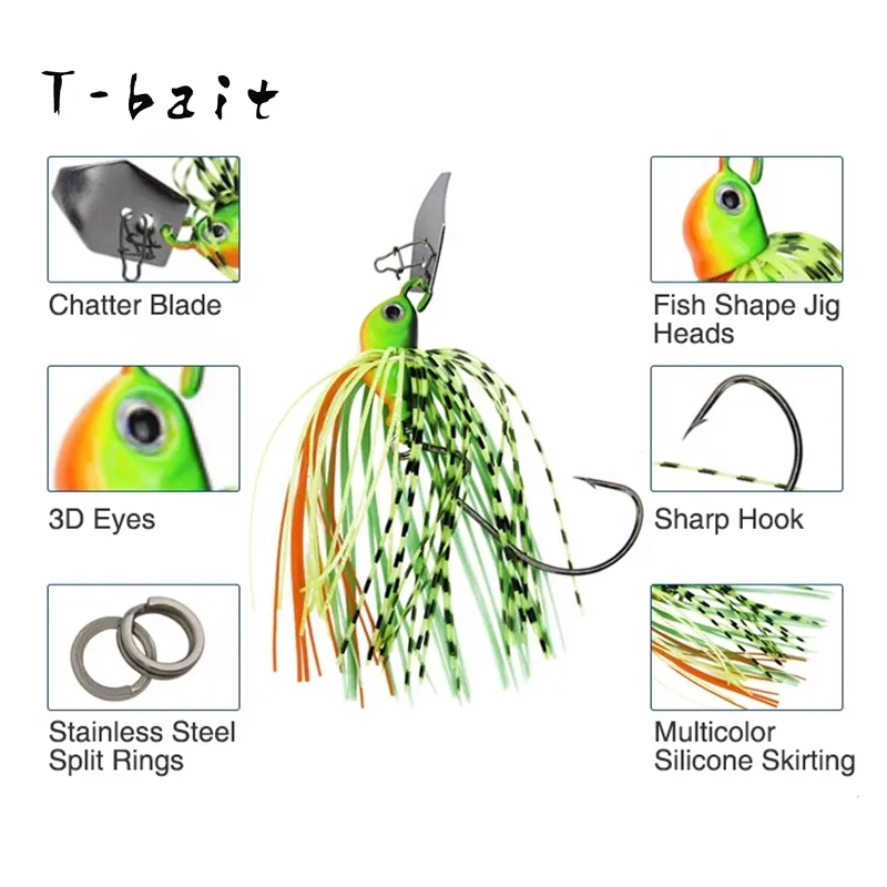 Excellent choice fishing vibrating jig silicon fishing skirts materials