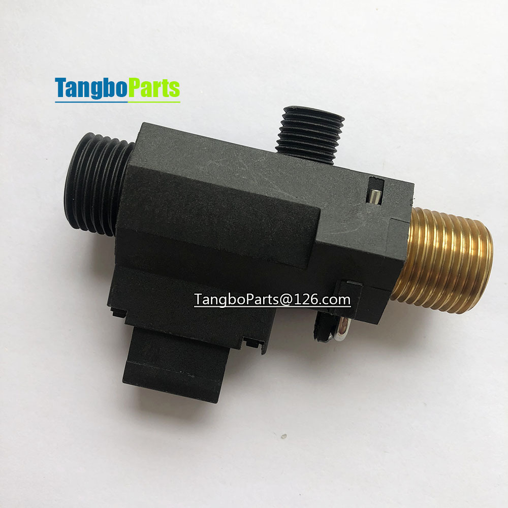 Gas Boilers Spare Parts Water Flow Sensor Switch With Pressure Relief Port for Ferroli Beretta Immergas Boilers Replacement