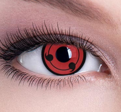 Wholesale Yearly Anime Halloween Contact Eye Lenses Cosplay Sharingan Contact lens Crazy Lenses