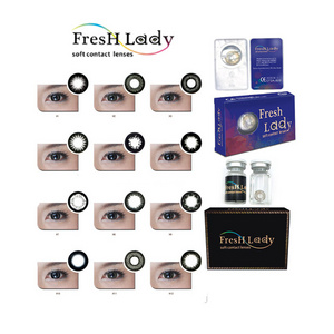 black colour eye contact lens contact lenses cosmetice amethyst korea